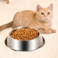 thumbnail image 3 of Stainless Steel Pet Dog Bowl Stainless Steel Feeder Skidproof Anti-ant Shape Cat Dog Bowls Food Accessories Pet Supplies 6 Sizes, 3 of 9