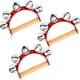thumbnail image 1 of cascabeles navideños Jingle Shaking Sleigh Bell Handbell Campanas con mango de madera para fiestas de Navidad Actuaciones de bandas escolares, 1 of 7
