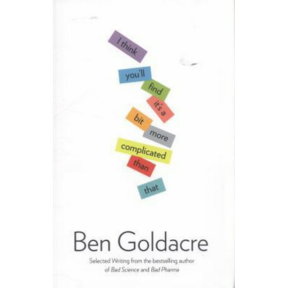 Pre-Owned I Think You'll Find It's a Bit More Complicated Than That (Paperback) 0007462484 9780007462483