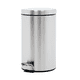 thumbnail image 1 of Bote De Basura Metálico Acero Inoxidable Con Pedal Cocina 12l Malubero Gris, 1 of 5