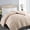 Beige-Twin, variant on White Queen Size Down Alternative Quilted Duvet All Season Bedding
