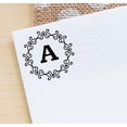 thumbnail image 4 of Printtoo Alphabet B Monogram Octagon Celtic Swirl Frame Self Inking Rubber Stamp Office Stationary, 4 of 7