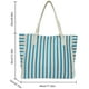 thumbnail image 4 of Lona Casual Pack Square Shoulder Bag Daily Working Shopping Bag (Azul), 4 of 4