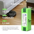 thumbnail image 3 of Batería Melasta 14,4 V 5400 mAh para la serie Roomba 900, 3 of 6