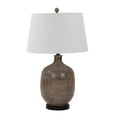 thumbnail image 1 of homeroots Éclairage 397214 Ensemble de 2 Lampes de Table Transitionnelles Marron, 1 of 1