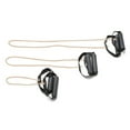 thumbnail image 2 of CanDo exercise Tubing-with-Handles, full body set (1 ea: 18", 36", 48"), silver, 2 of 2