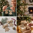 thumbnail image 7 of Hometravel Bow Decoration Pendant Set, 2-Pack Holiday Hanging Ornaments, Versatile Accents for Wreaths, Garlands, Door, Chair, Gift Wrap, 7 of 7