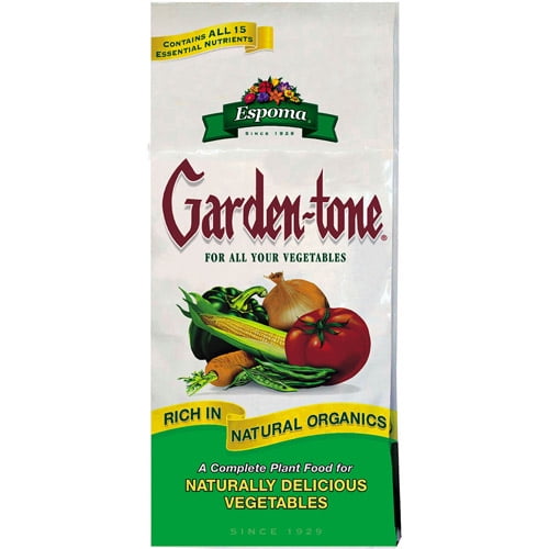 Espoma Organic Garden-Tone 3-4-4 (4lb) - Walmart.com - Walmart.com