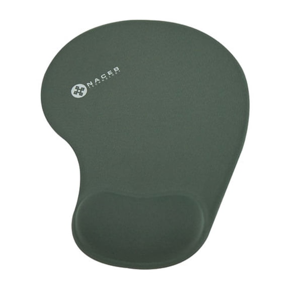 Mousepad Naceb Technology Mouse Pad Gris Gel Poliuretano NA-549AG NA-549G