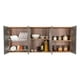 thumbnail image 5 of Gabinete Superior Vega Miel y Plata Oscuro Virtual Muebles, 5 of 7