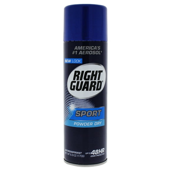 Right Guard Sport Antitranspirant & Déodorant, Poudre Sèche par Right Guard - 6 oz de Déodorant Spray