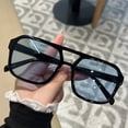 thumbnail image 6 of 2026 New Candy-Colored Women's Sunglasses, Cross-Border Fashion Trend Square Frame Sunglasses, Retro Personality Eyewear, Unisex, 6 of 7