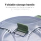 thumbnail image 2 of Olla plegable de silicona con 2 cuencos plegables resistente al calor para senderismo y mochilero, 2 of 9