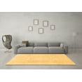 thumbnail image 3 of Ahgly Company Indoor Square Solid Brown Modern Area Rugs, 3' Square, 3 of 4