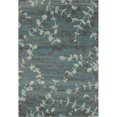 thumbnail image 1 of 7 x 9 ft. Milan Collection Eucalyptus Woven Area Rug, Aqua, 1 of 1