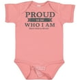thumbnail image 3 of Inktastic Proud to Be Who I Am Black History Month Boys or Girls Baby Bodysuit, 3 of 5