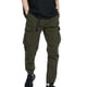 thumbnail image 4 of Pantalones largos para hombre, bolsillos laterales, pies pequeños, ajustados, largos, para hombre, 4 of 8