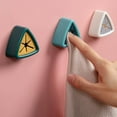 thumbnail image 4 of Dalazy Push Towel Holder Kitchen Towel Hooks Rag Organizer for Home Accessory Pink, 4 of 8