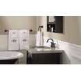 thumbnail image 4 of Moen Y3124BN Wall-Mount Towel Bar, in Brushed Nickel — Concealed-Screw Mount, Coordinated Bath Collection, 4 of 13