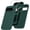 Deep Green, variant on KOMI for Google Pixel 9 Pro XL Case, Silicone Phone Case with 1 Screen Protector, Soft Anti-Scratch Microfiber Lining, Full Body Shockproof Slim Cover Support Wireless Charging, Orange