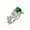 Green, variant on Elegant Wedding Bridal Leaves Vine Hollow Shiny Rhinestone Lady Ring Jewelry Sapphire Blue