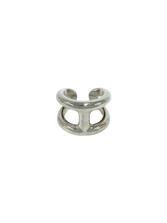 Pre-Owned HERMES Osmos GM Ring, Sterling Silver 925, Accessory, Item No. 39241