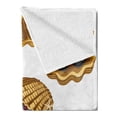 thumbnail image 2 of Pearls Soft Flannel Fleece Throw Blanket, Open Shells Different Type of Shapes Wealth Gemstone of the Sea Print, Cozy Plush for Indoor and Outdoor Use, 50" x 70", Multicolor, by Ambesonne, 2 of 5
