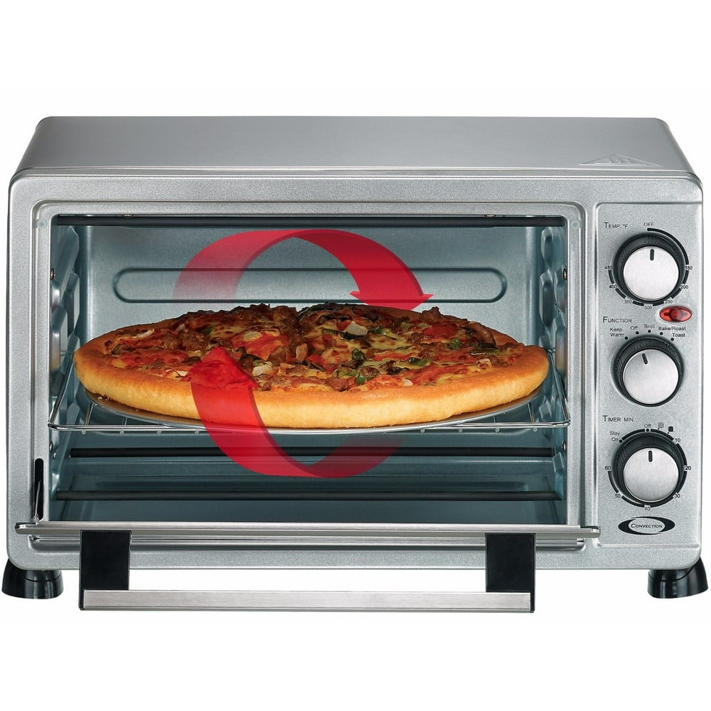 Rosewill 6 Slice Convection Toaster Oven and Broiler with Drip Pan in