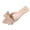 Khaki, variant on Womens Peep Toe Mules Pointed Toe Bow Slip On Flat Sandals Retro Casual Vintage Comfort Slide Shoes
