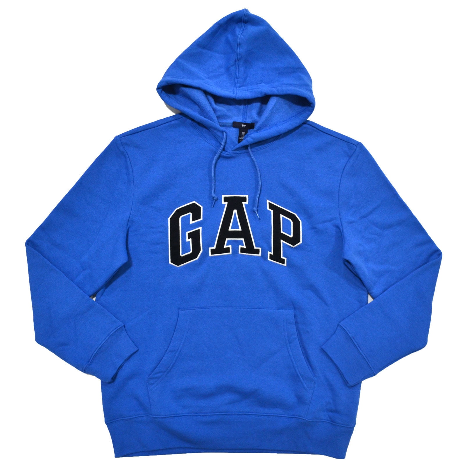GAP Pullover Mens Fleece Hoodie Arch Logo Long Sleeve