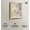 thumbnail image 2 of Sandstone Mirage Canvas Elegant Gold Abstract by Art Remedy, Gold Frame, 16" x 24", 2 of 7