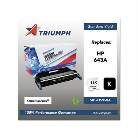 UPC: 0829160493879 | HP 643A (Q5950A) Toner Cartridge  Black