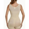 thumbnail image 3 of YIANNA Fajas Colombianas Postpartum & Post-Surgery Shaper - High Compression Full Body Tummy Control Bodysuit, Stage 2/3, Beige, Machine Washable with Zipper Closure & Built- Bra, Tummy Control, 3 of 6