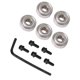 thumbnail image 2 of 2X Juego de Rodamientos de Cabeza de Cortador de de Enrutador de Rodamientos Superiores Kit de Accesorios de Rodamientos de Bolas Interior 4,76 mm Exterior 12,7 mm, 2 of 5