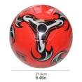 thumbnail image 3 of Guardoinrt Ballons de Football Durables pour École Secondaire en PVC Imperméable pour Jeu Non Toxique Sports Football 1 Rouge 1Set, 3 of 6