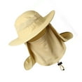 thumbnail image 4 of Sun Protection Hat Fishing Hats Nylon Mens Sun Hat Fast Drying Waterproof Nylon Breathable Mesh Detachable Veil Sun Protection Hat For Outdoor Fishing Camping, 4 of 8