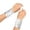 Silver, variant on QHFBli Pair of Womens Sequin Wrist Bracelet 17cm x 10cm Elastic Wristband Oversleeve Rave Party