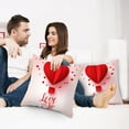 thumbnail image 4 of Valentines Day Pillow Covers 18x18 Inch Spring Farmhouse Red Heart Tree Love Decor Happy Valentine’s Day Throw Pillows Decorative Cushion Cases Home Bedroom Decorations Romantic Valentine Gift, 4 of 6