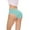 Mint Green, variant on Kelon Women's Panties On Sale Women's Nylon Underwear Underpants Patchwork Color Underwear Panties Bikini Solid Womens Briefs Knickers