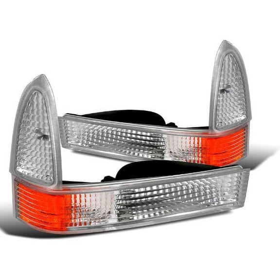 Spec-D Tuning 2LC-F25099-RS Ford F250 F350 Xl Xlt/ Excursion Xlt Corner Signal Lights Chrome