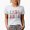 White, variant on Fall Babe, Autumn Themed, Groovy Retro Wavy Text Merch Gift, Heather Grey T-Shirt, Medium