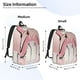thumbnail image 2 of Easygdp High Heel Shoes Butterfly Mochila de Lona Resistente para Laptop, Compatible con Laptops de 15 a 17 pulgadas, Ideal para Escuela, Trabajo y Viajes-Small, 2 of 5