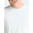 thumbnail image 4 of Athletic Works Men's and Big Men's Cotton Active Tee with Short Sleeves, Sizes XS-4XLT, 4 of 5