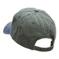 thumbnail image 3 of Bird Hunting Embroidered Pigment Dyed Wash Caps - Olive Navy OSFM, 3 of 5