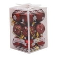 thumbnail image 2 of Fiudx Adornos Navideños, Bolas de Plástico Irresponsables, Decoración Ligera para El Árbol, Uso Familiar Seguro, Ambiente Festivo, Hogar, Comercio, Juego de 12 Piezas Incluido., 2 of 3