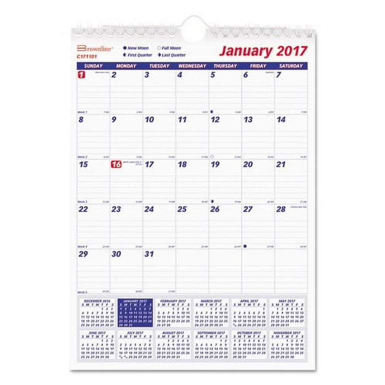 Twin-Wirebound Wall Calendar, One Month per Page, 8 x 11, White Sheets, 12-Month (Jan to Dec): 2024 Twin-Wirebound Wall Calendar, One Month per Page, 8 x 11, White Sheets, 12-Month (Jan to Dec): 2024