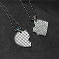 thumbnail image 4 of Friendship Necklaces for 3 Best Friends Birthday Christmas Gifts, Bff Necklace for 3 Matching Heart Necklaces for Best Friends, 4 of 5