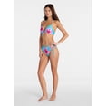 thumbnail image 2 of No Boundaries Mid Waist Bikini Bottoms, Women's XXS-XXL, 2 of 5