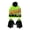GREEN, variant on Boys Nightmare before Christmas Beanie Style Hat and Glove Set, One Size, Young Men and Children