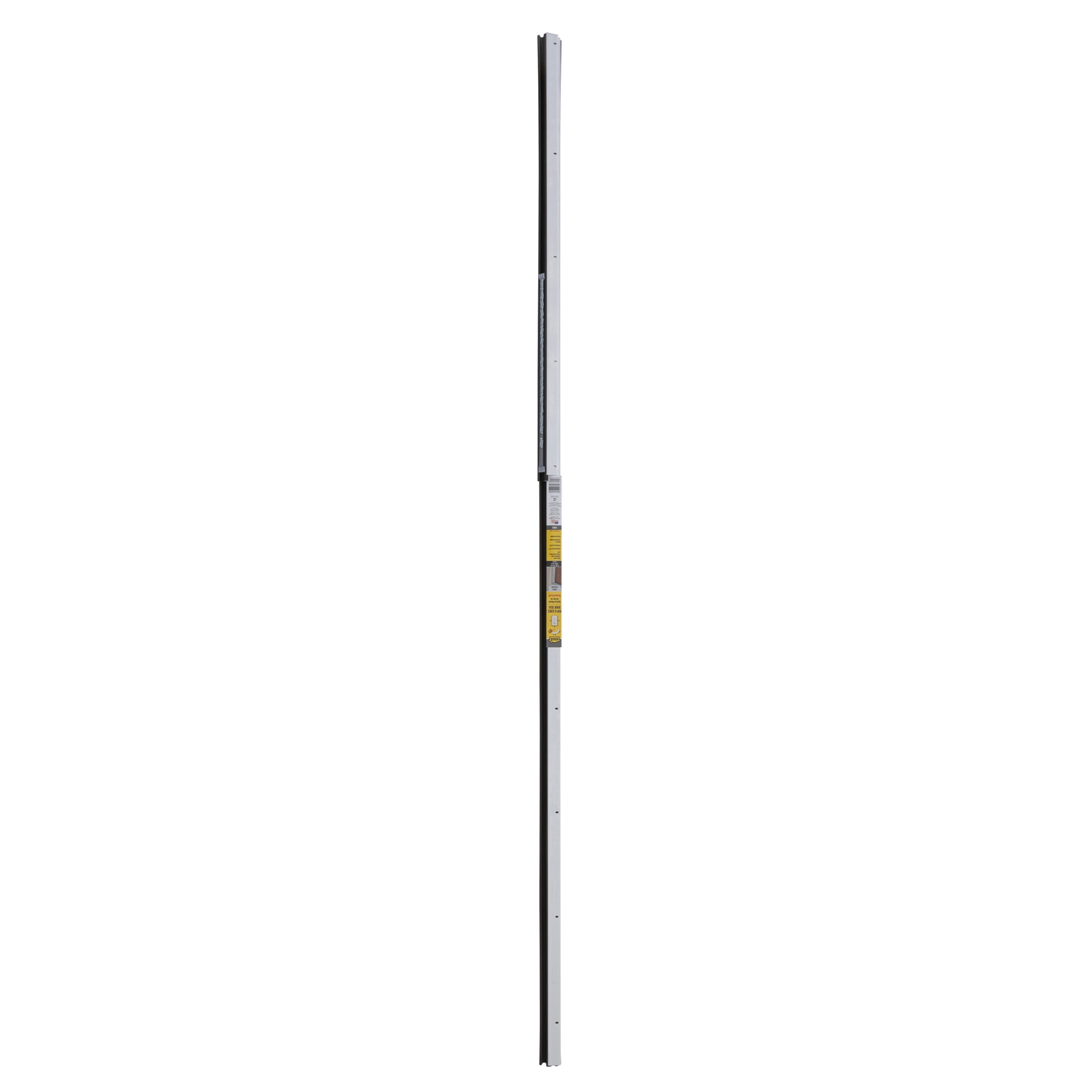 M-D Building Products 43345 Silver Aluminum and Vinyl-coated Foam Heavy-duty Screw-on Top and Sides Door Seal Kit